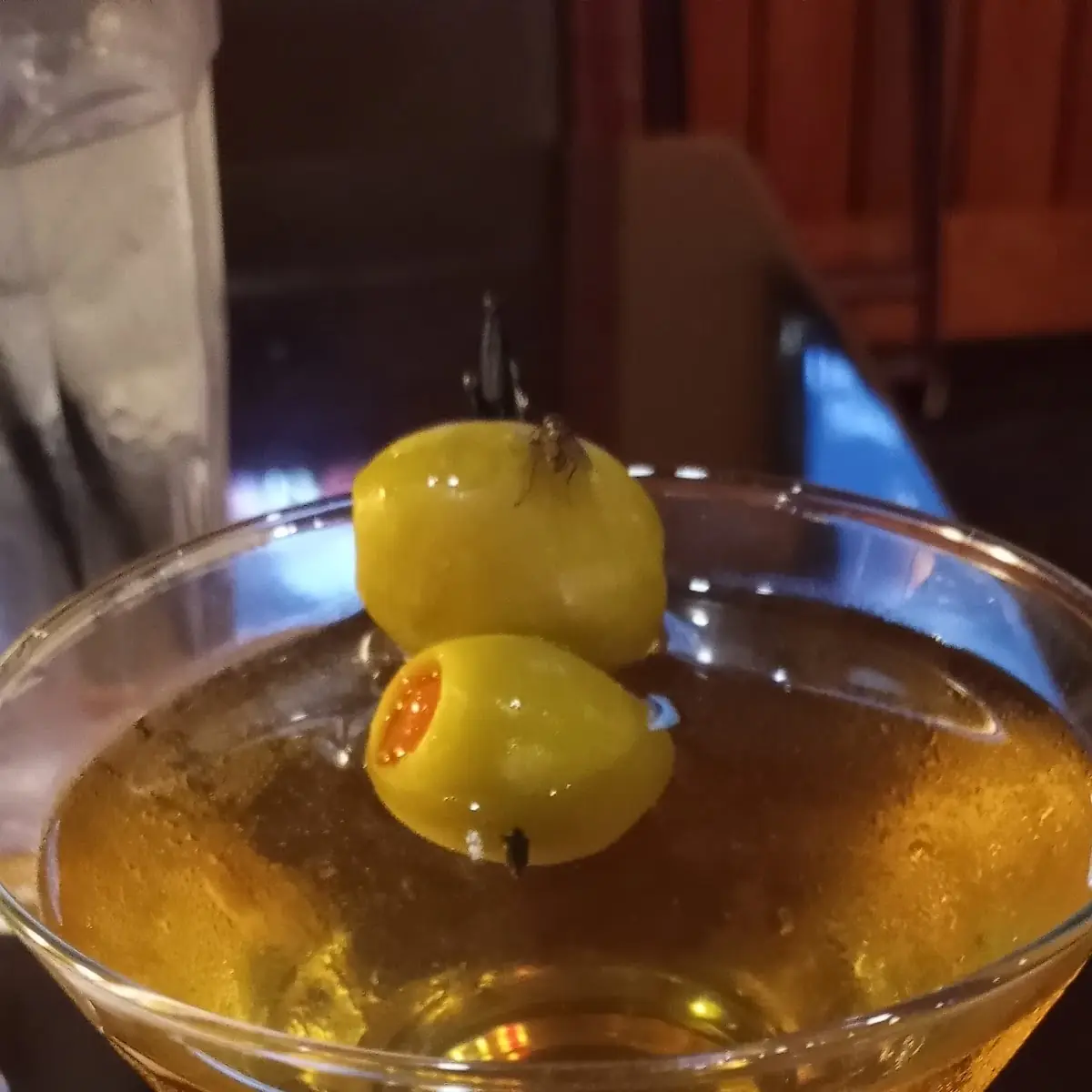 Top Shelf Dirty Martini