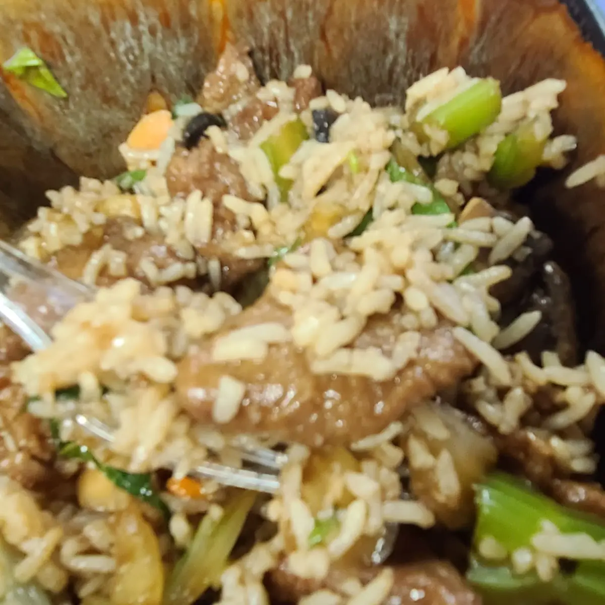 Beef Almond Ding