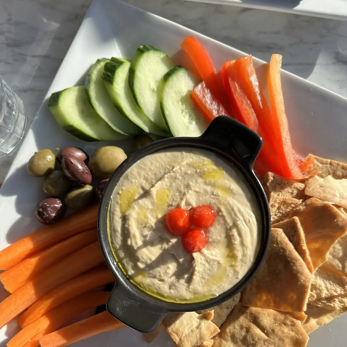 Hummus Plate