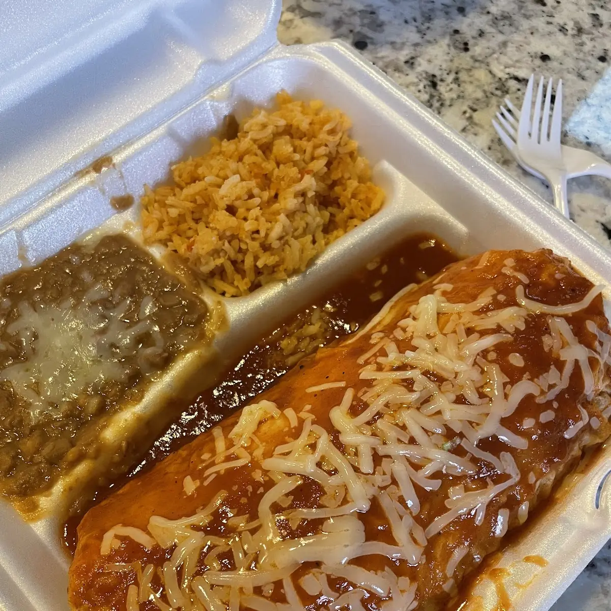 Wet Super Burrito