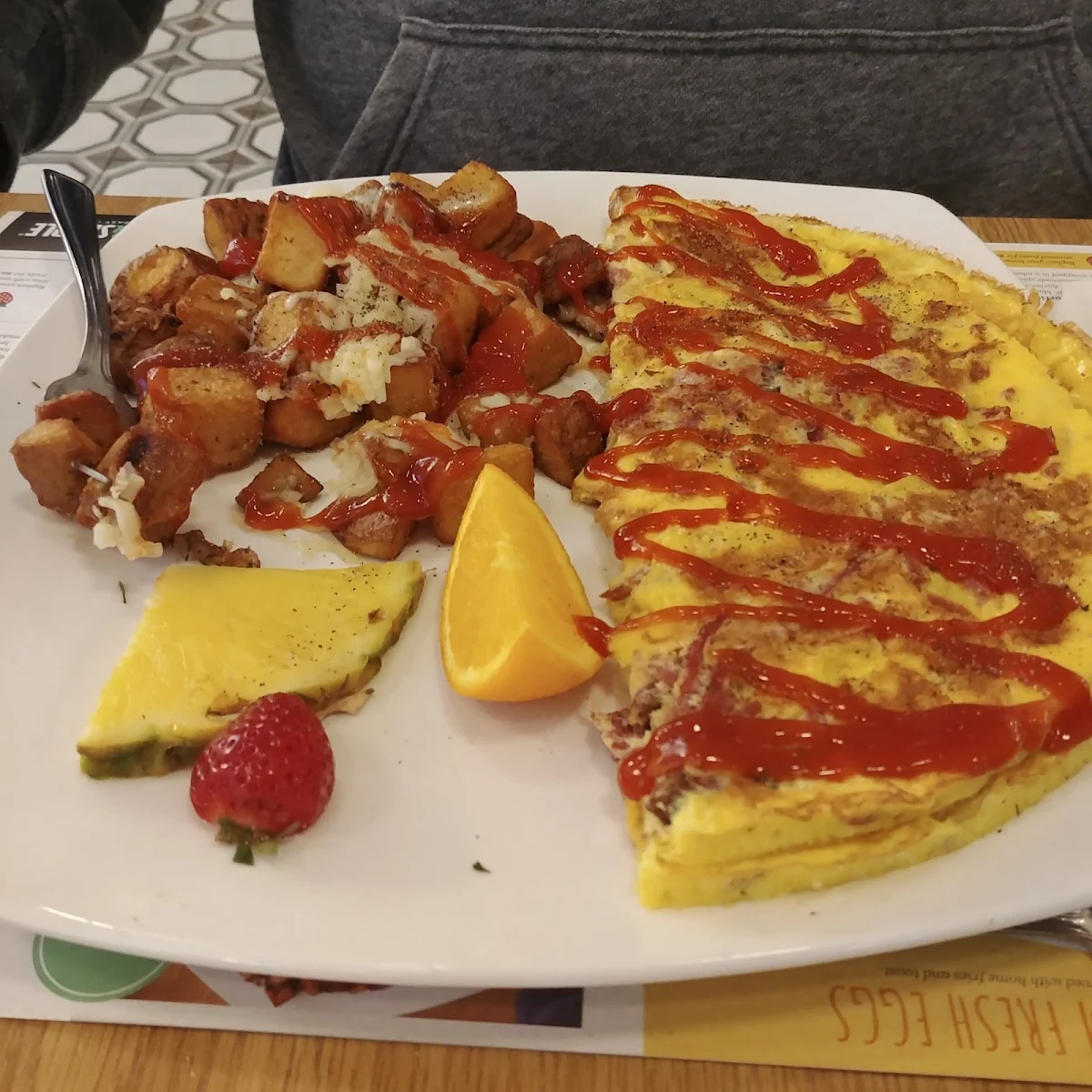 Omelette, Pür & Simple