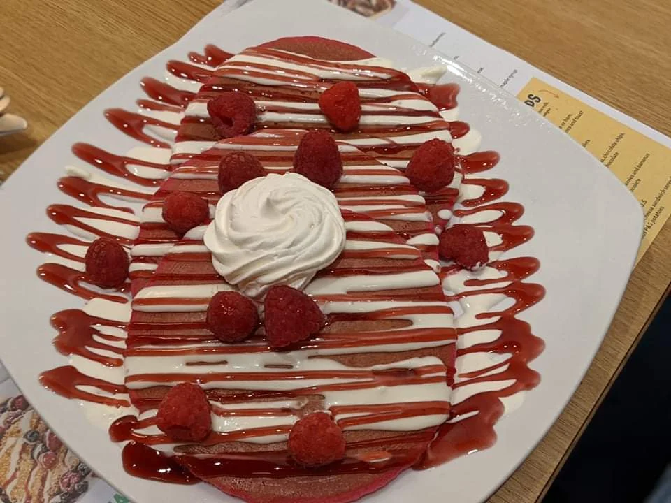 Red Velvet Pancakes, Pür & Simple