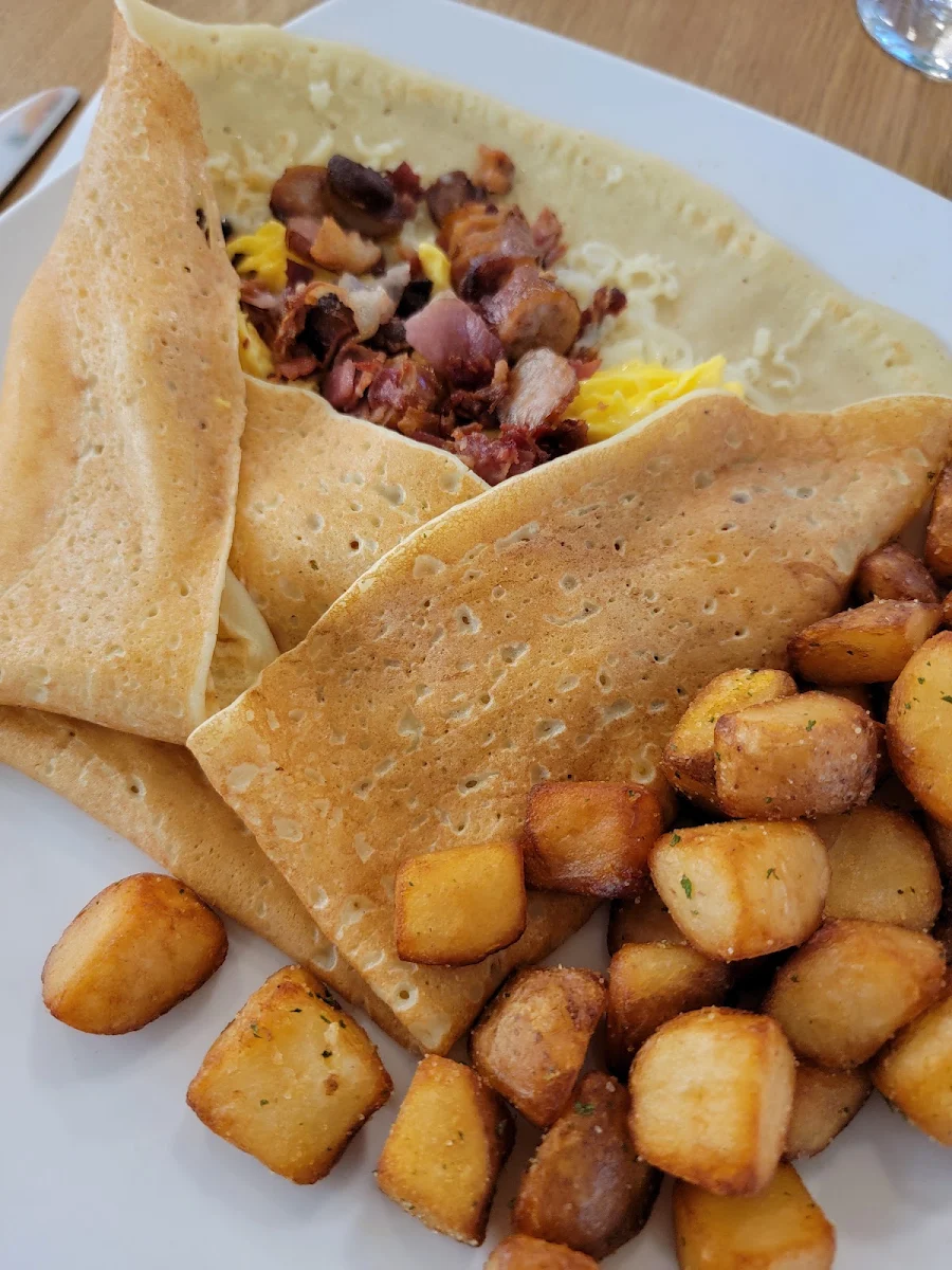 Sweet and Salty Crepe, Pür & Simple
