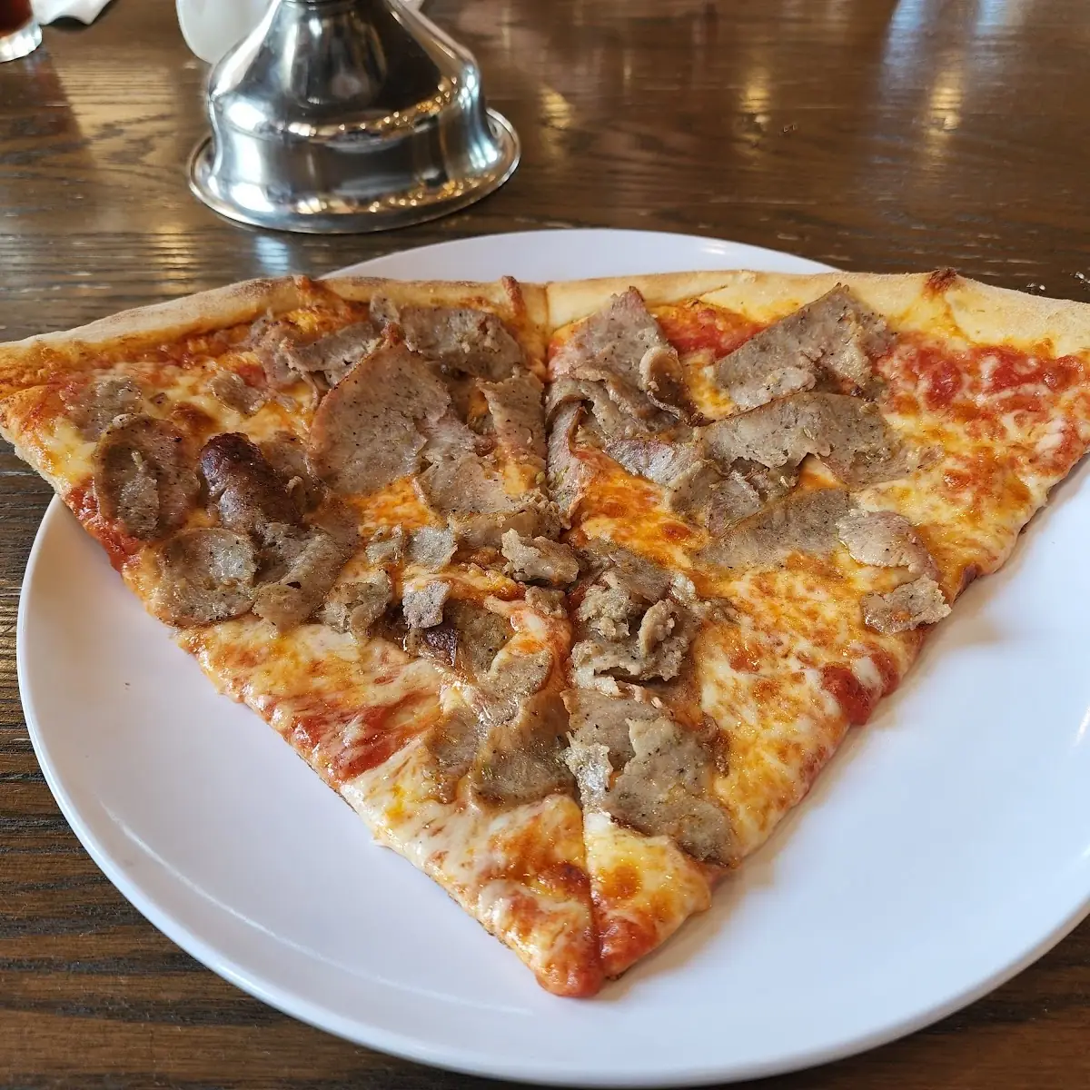 Sausage Pizza Slice