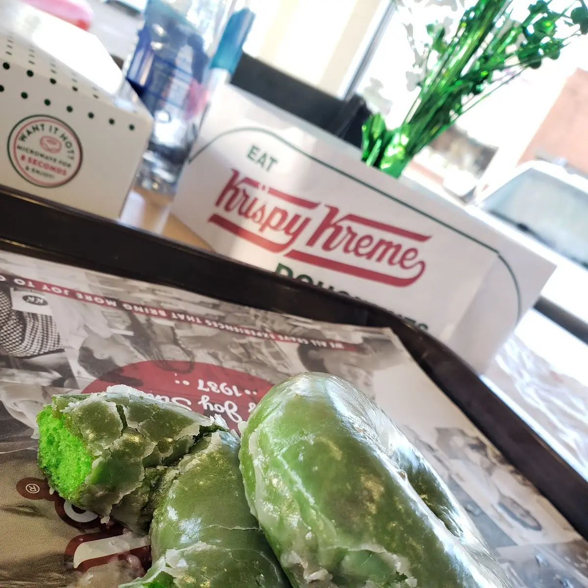 St Patrick's Day Donuts