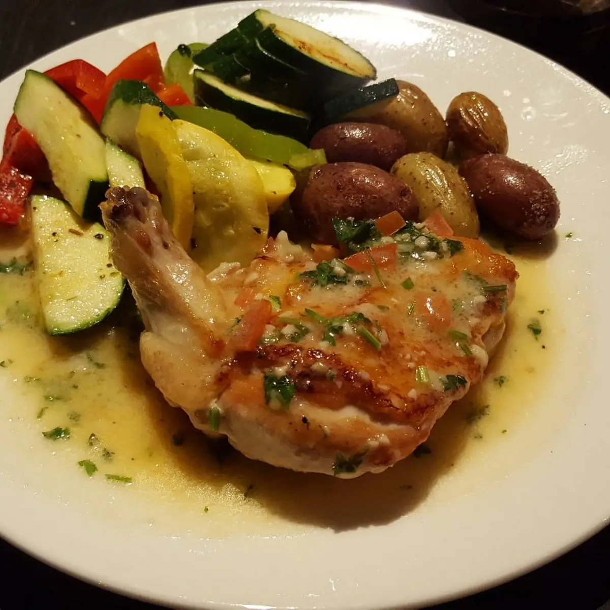 Pan Seared Airline Chicken