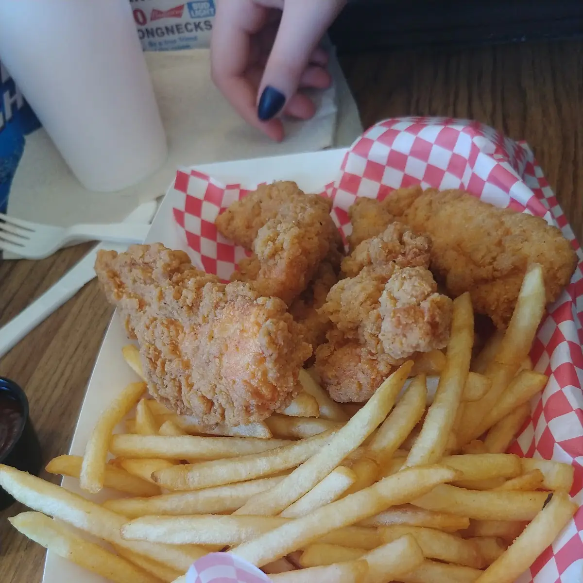Fried Chicken Tenders Combo Meal