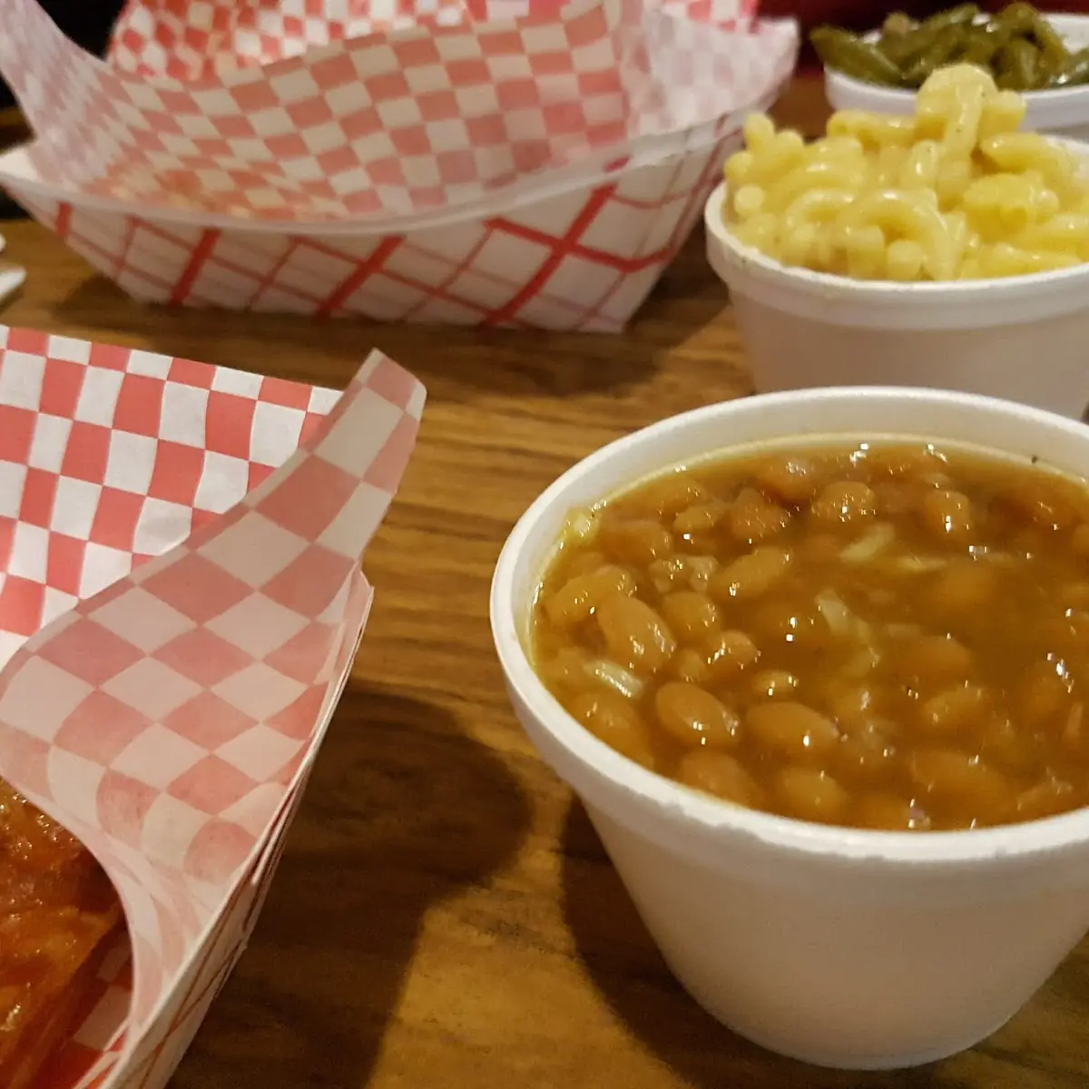 Mac and Cheese and Green Beans