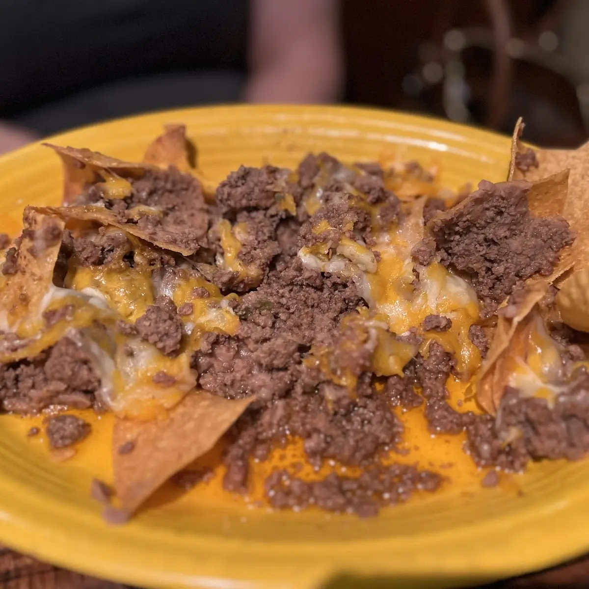 Kids Bean and Cheese Nachos