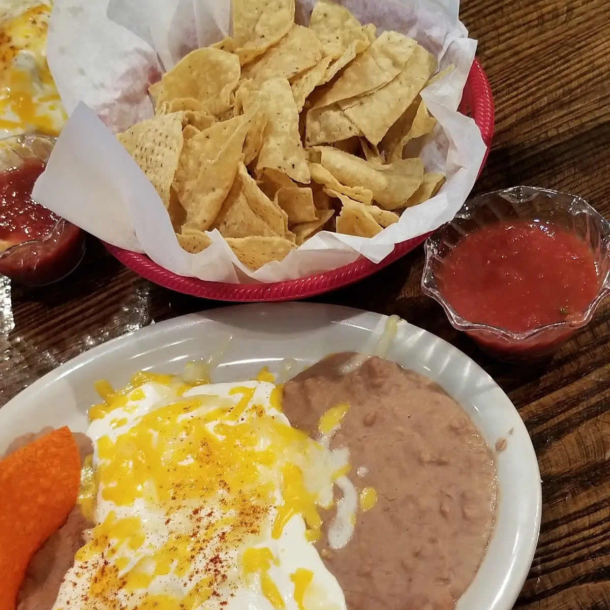 Pollo Ranchero and Migas
