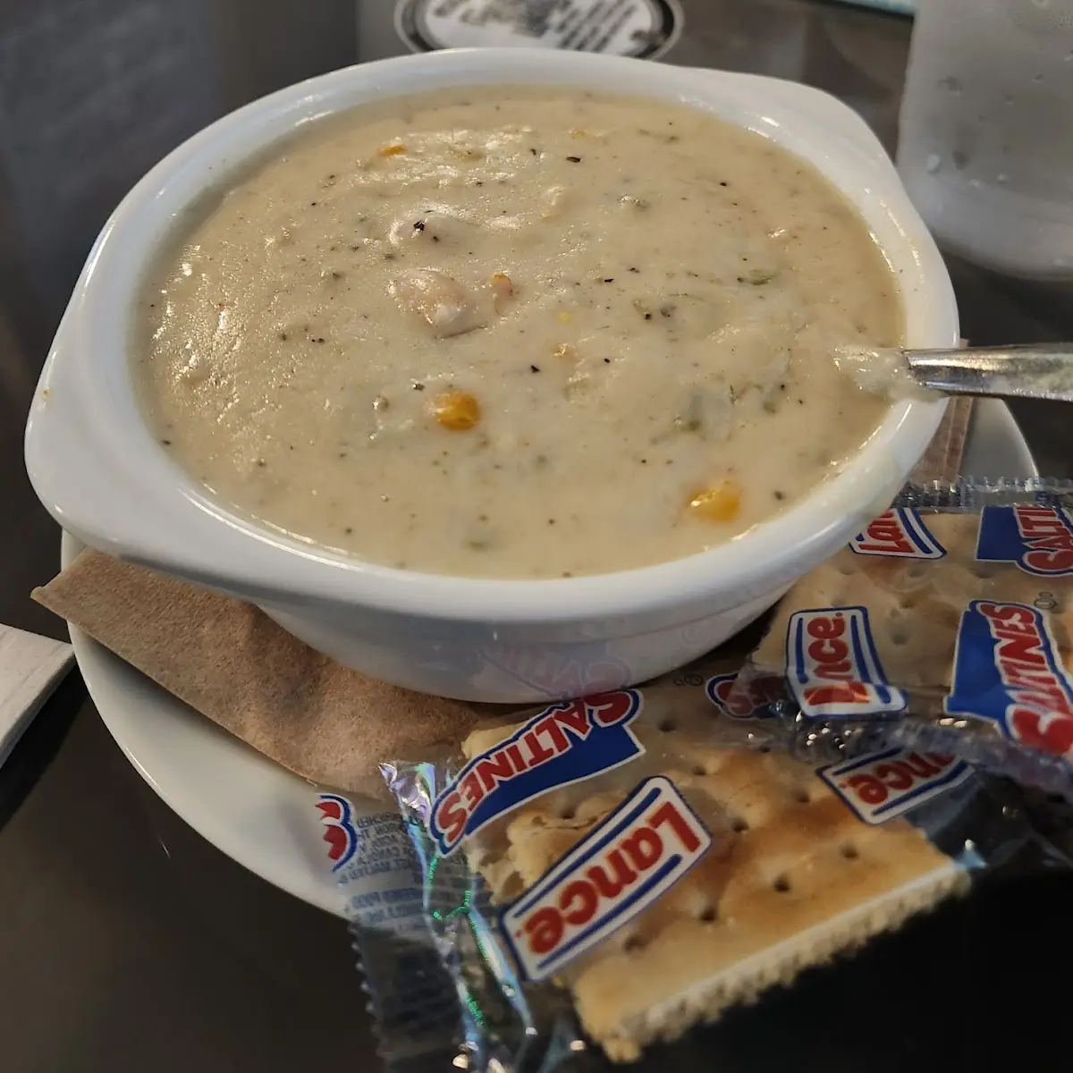 Shrimp Corn Chowder Bowl App