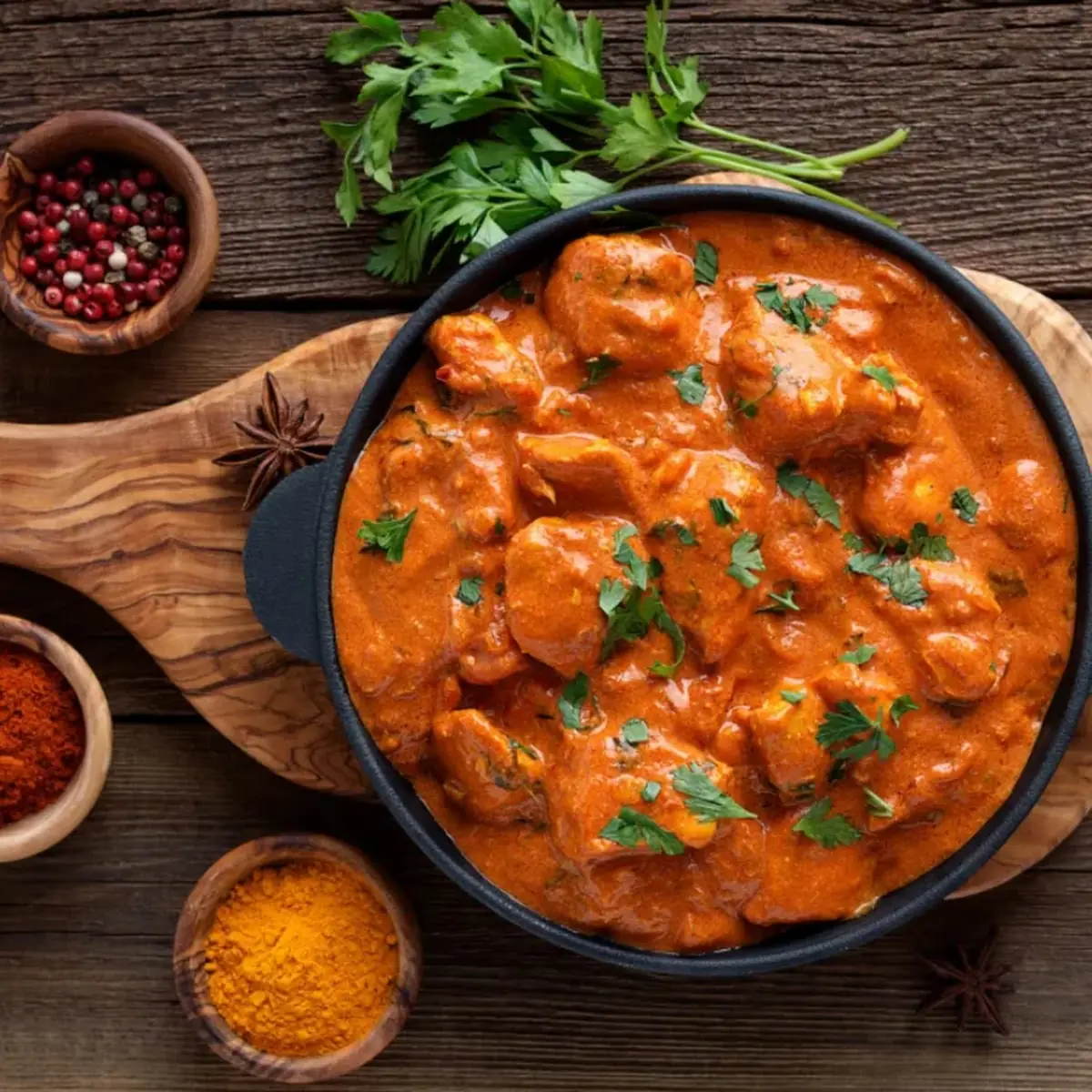 Chicken saag