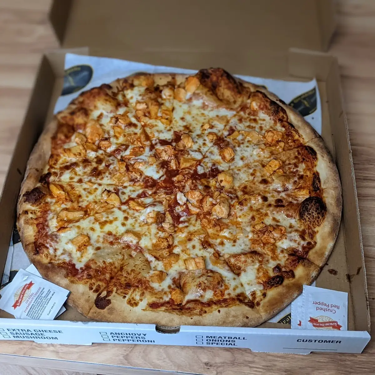 Buffalo Chicken Pizza