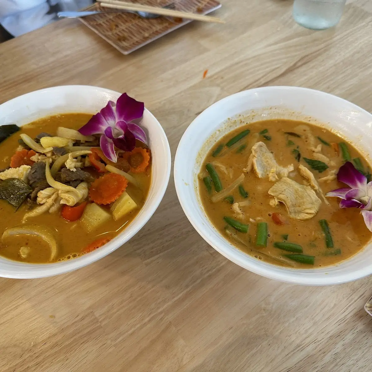 Red Curry with White Rice