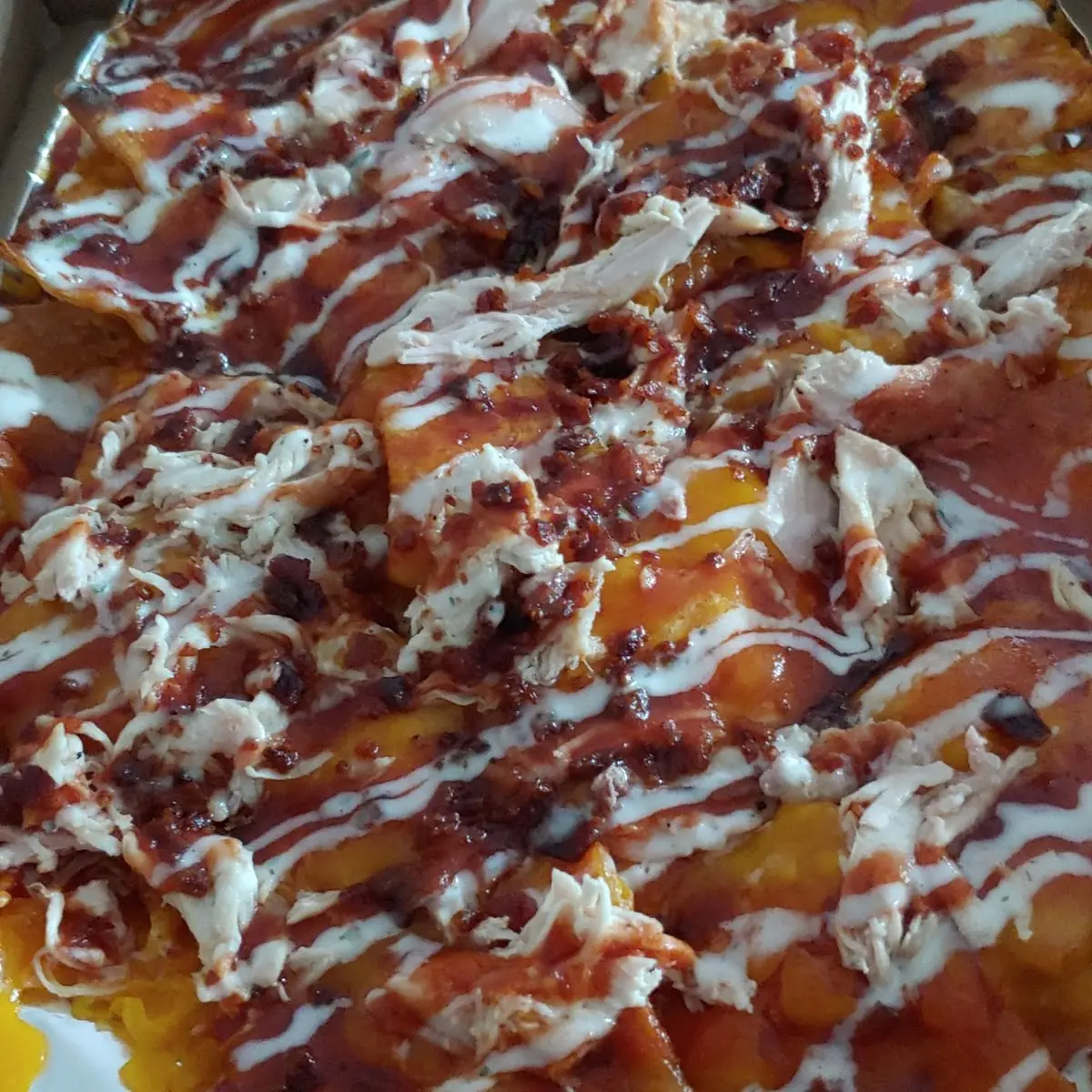 BBQ Chicken Nachos