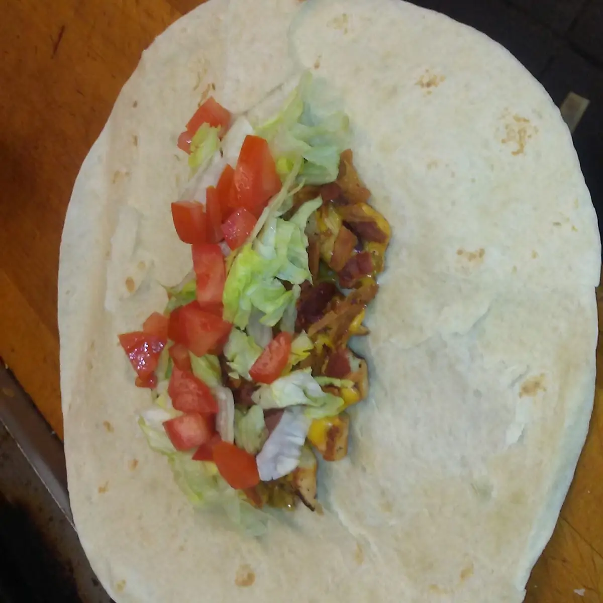 Bomb Chicken Wrap