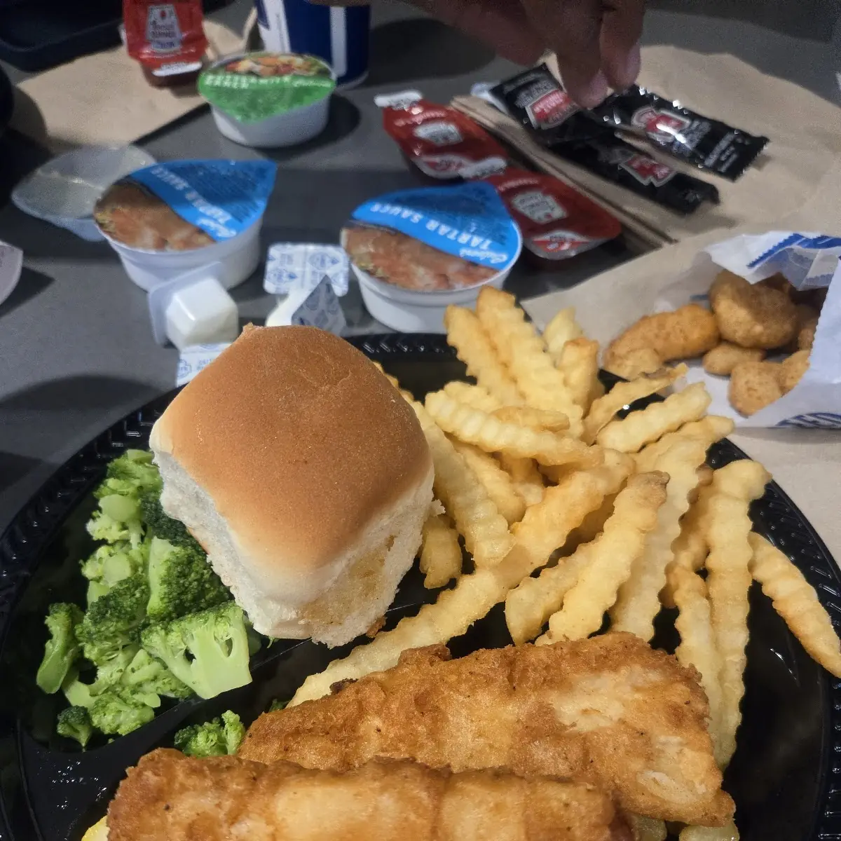 Cod Fish Platter
