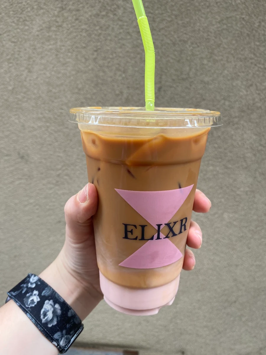 Strawberry Oat Milk Latte