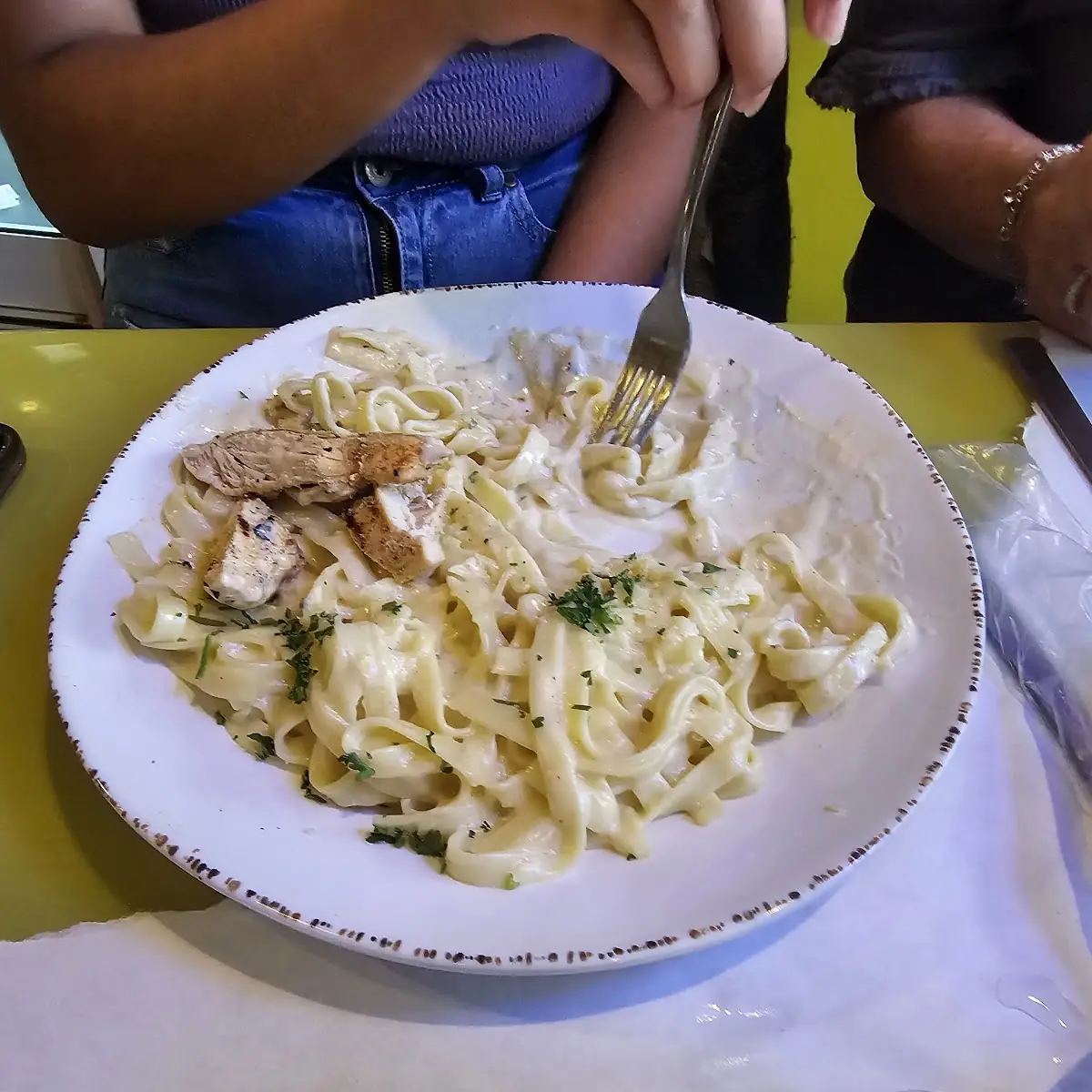 Chicken Alfredo