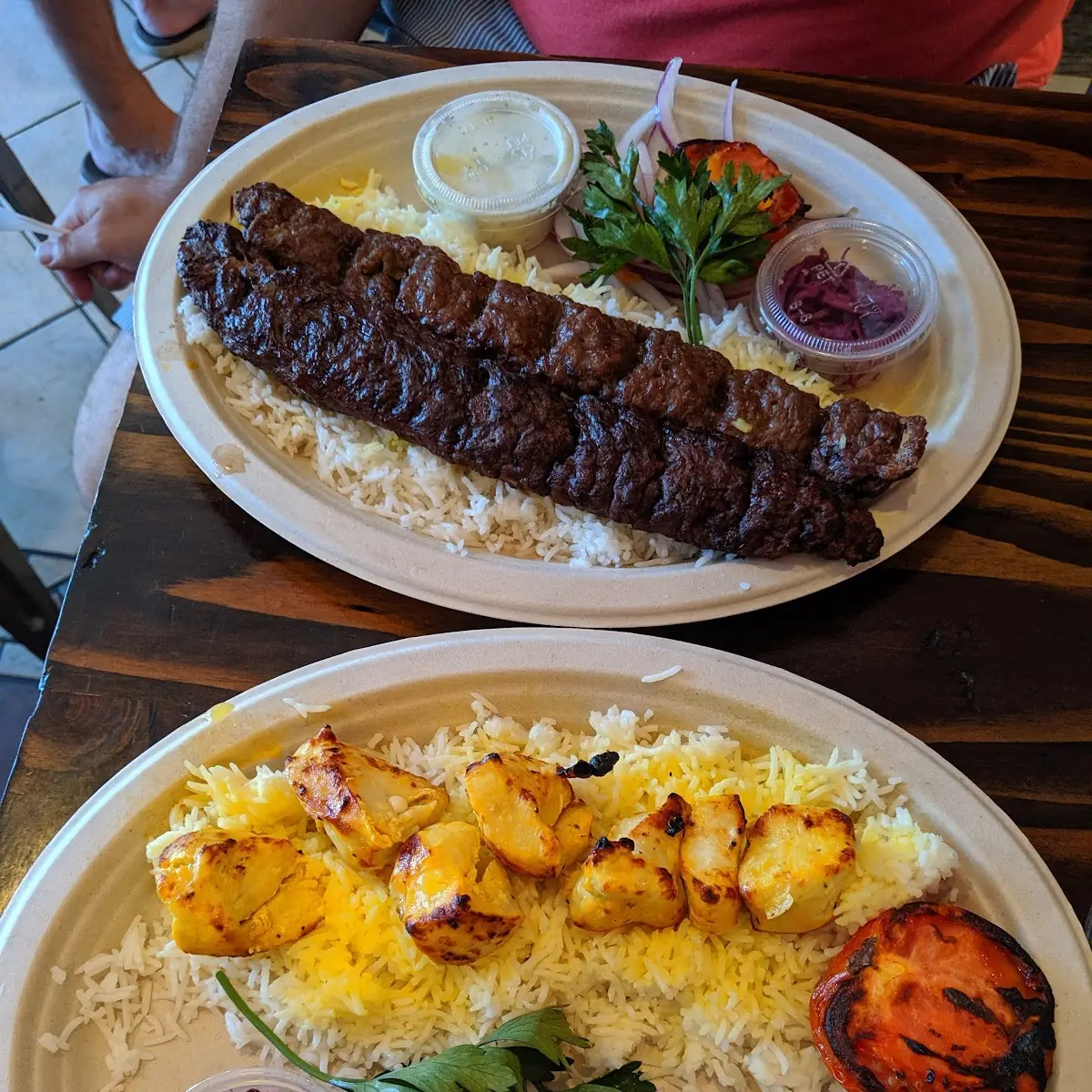 Saffron Chicken Kabob