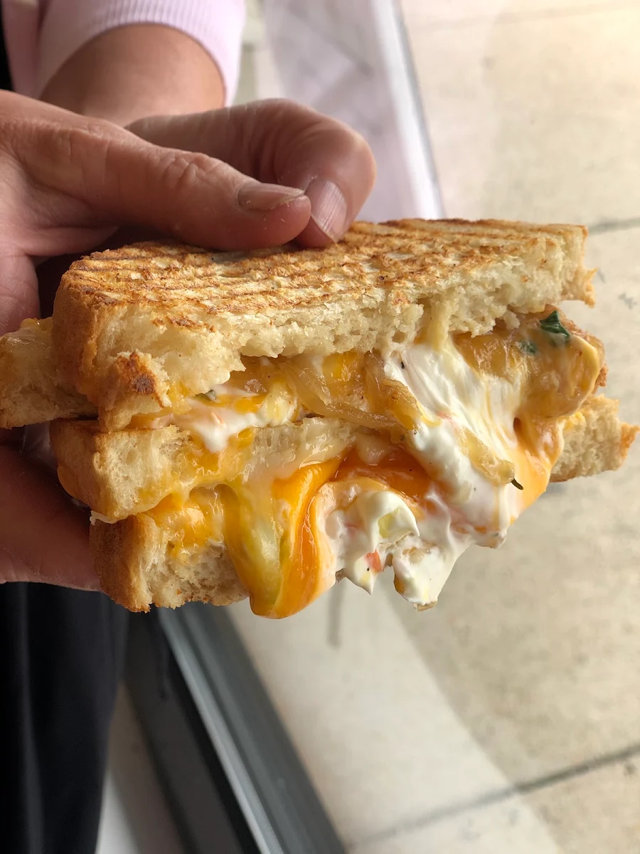 Creamy Four Cheesie Sandwich