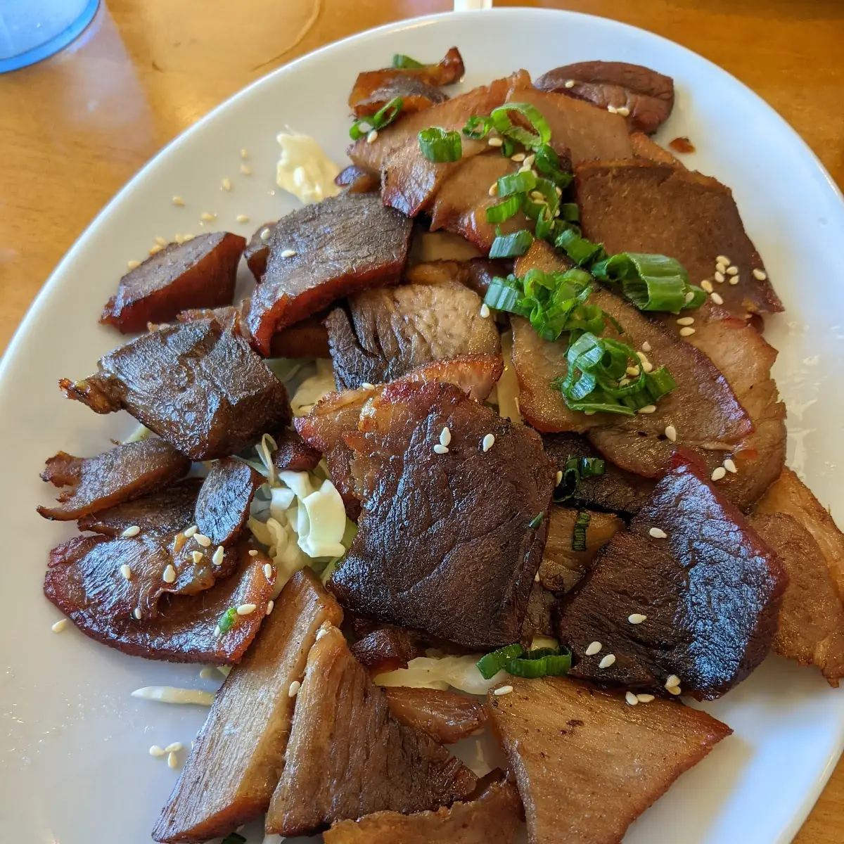 BBQ Pork Appetizer Platter