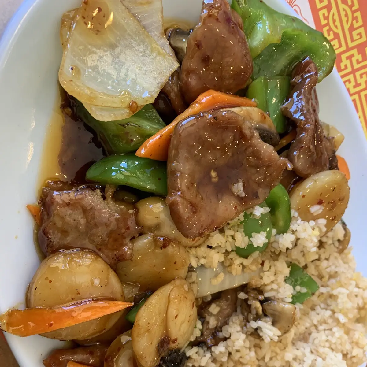 Beef with Garlic Sauce
