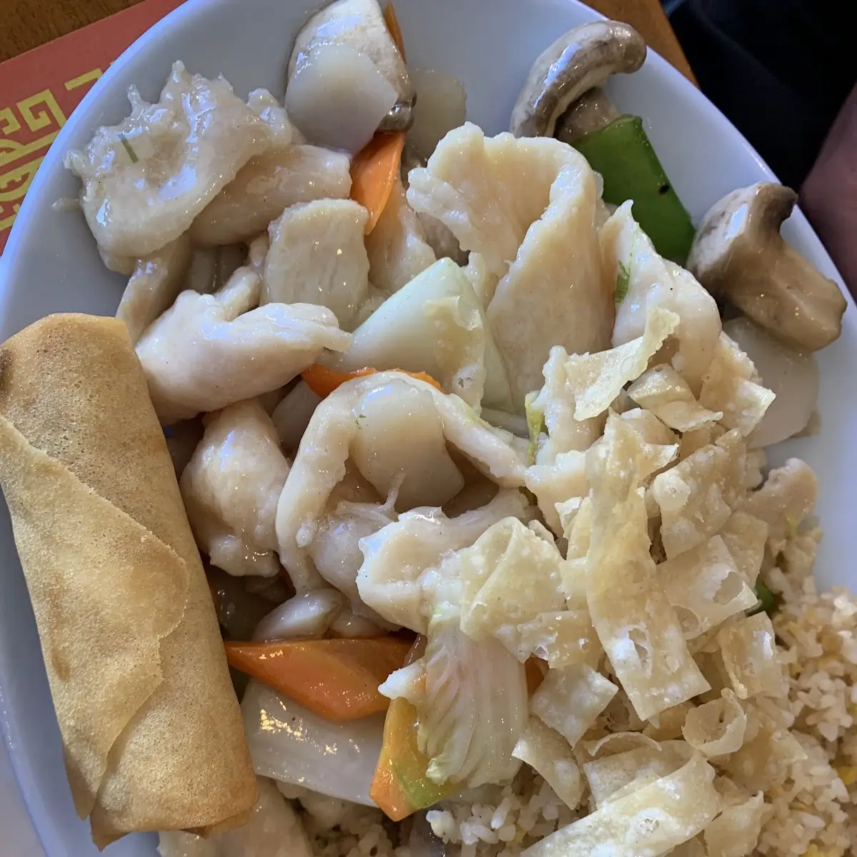Chicken Moo Goo Gai Pan