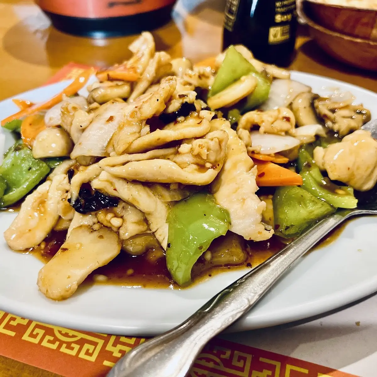 Chicken with Garlic Sauce
