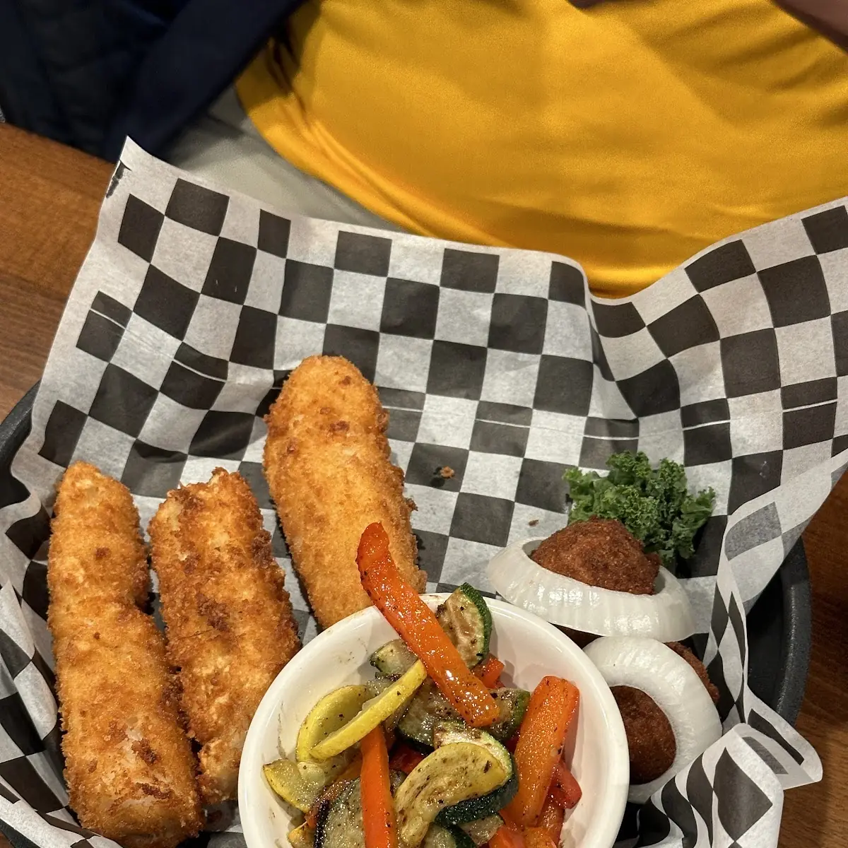 Corn Dog Basket with Fries