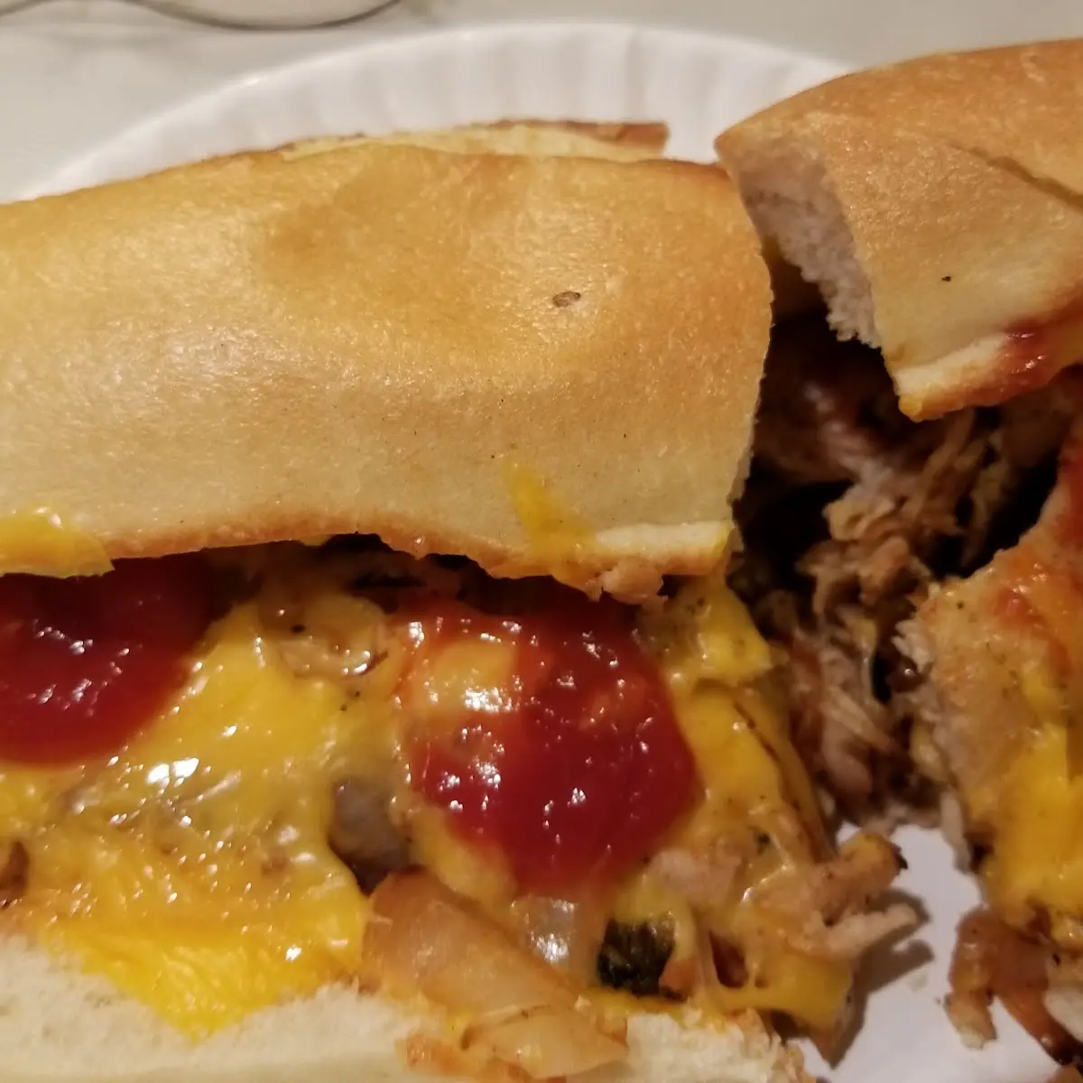 Chicken Cheese Steak Hoagie
