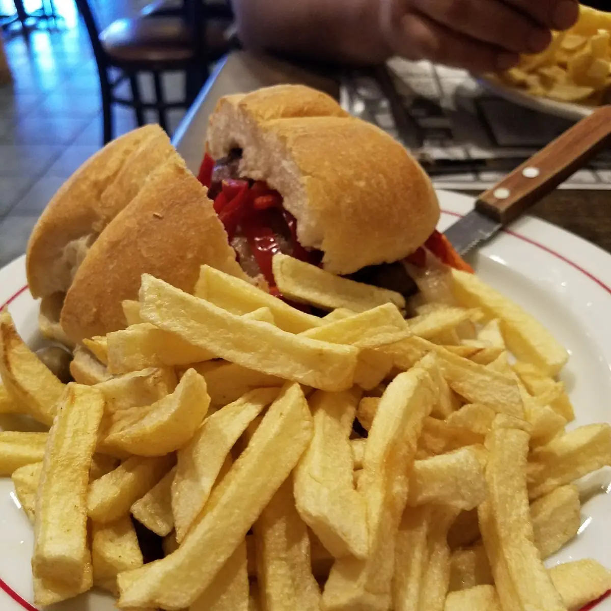 Steak Tip Sandwich