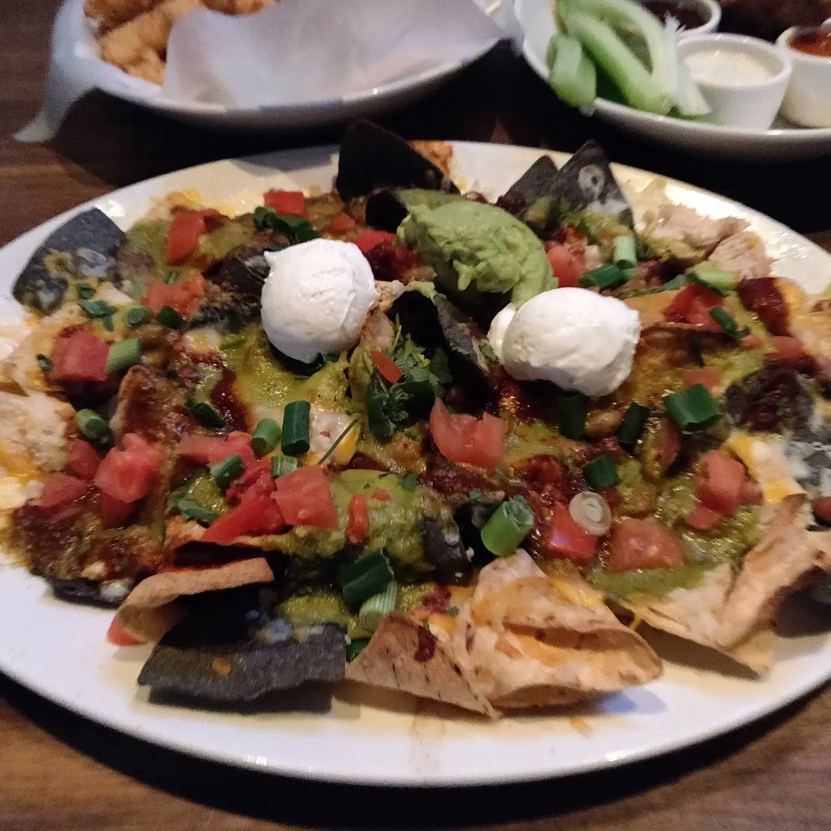 Chicken Nachos Supreme