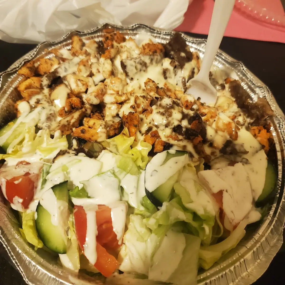 Chicken & Lamb over Rice