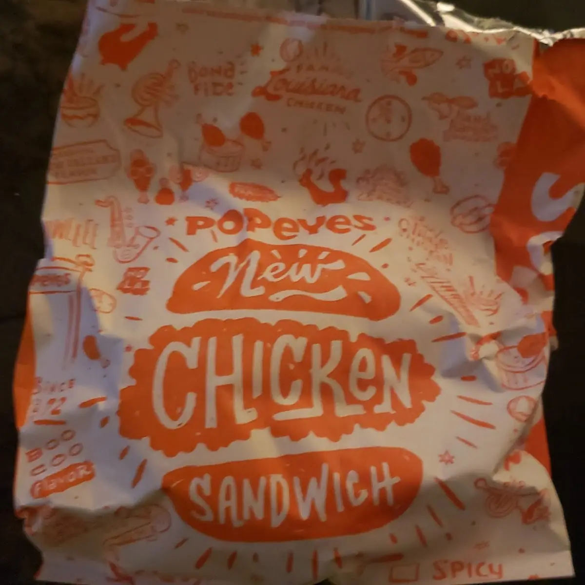 New Popeyes Sandwich