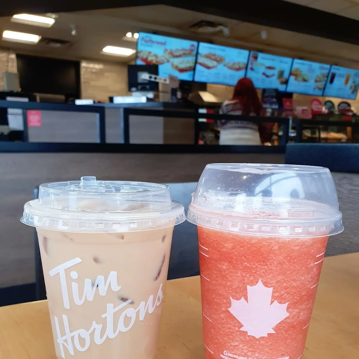 Frozen Strawberry Lemonade, Tim Hortons