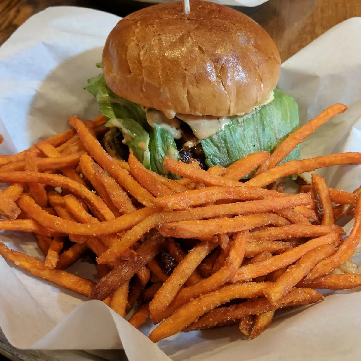 Black Bean Veggie Burger with Cheddar