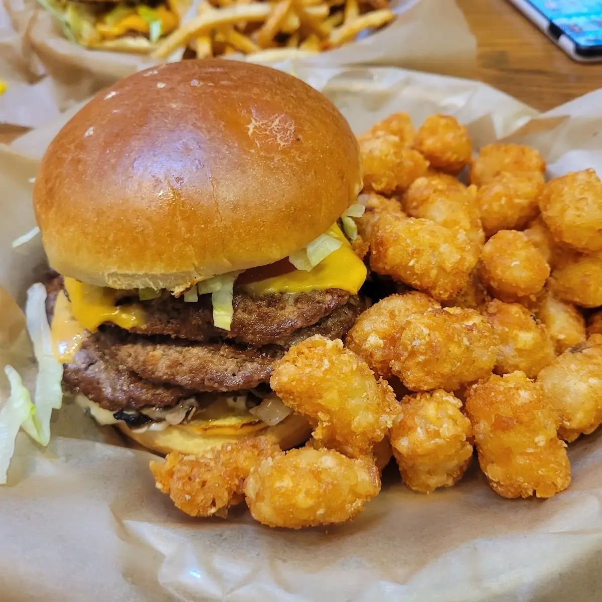 Triple Cheeseburger