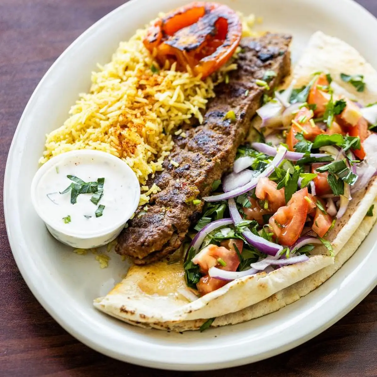 Turkish Adana Lamb & Beef Kebab