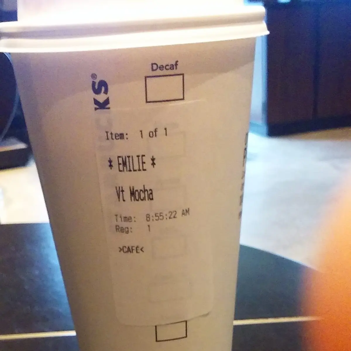 Venti Cafe Mocha