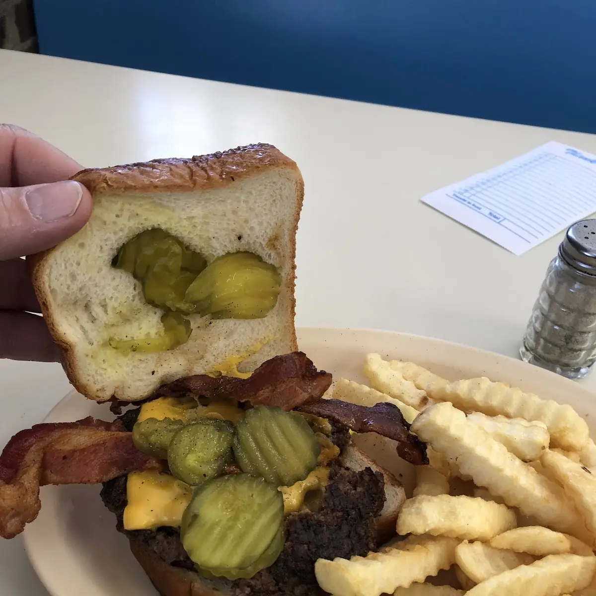 8 Oz Big Bacon Cheeseburger
