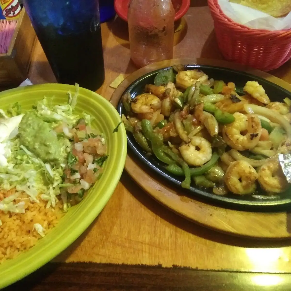 Shrimp Fajitas