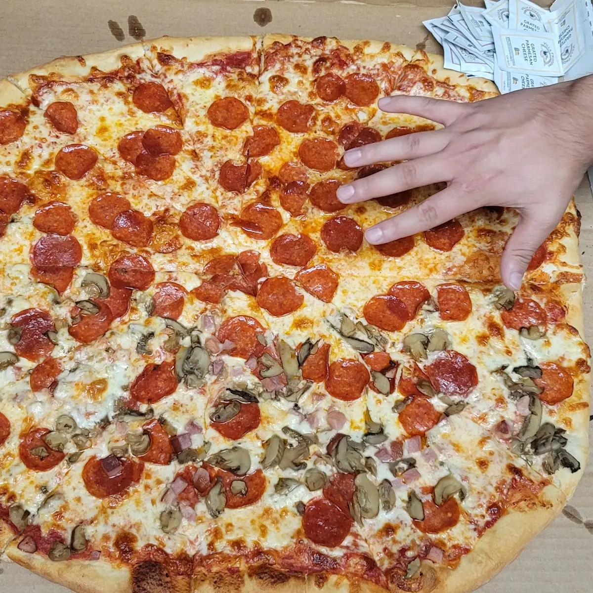 Family Size Pepperoni Pizza