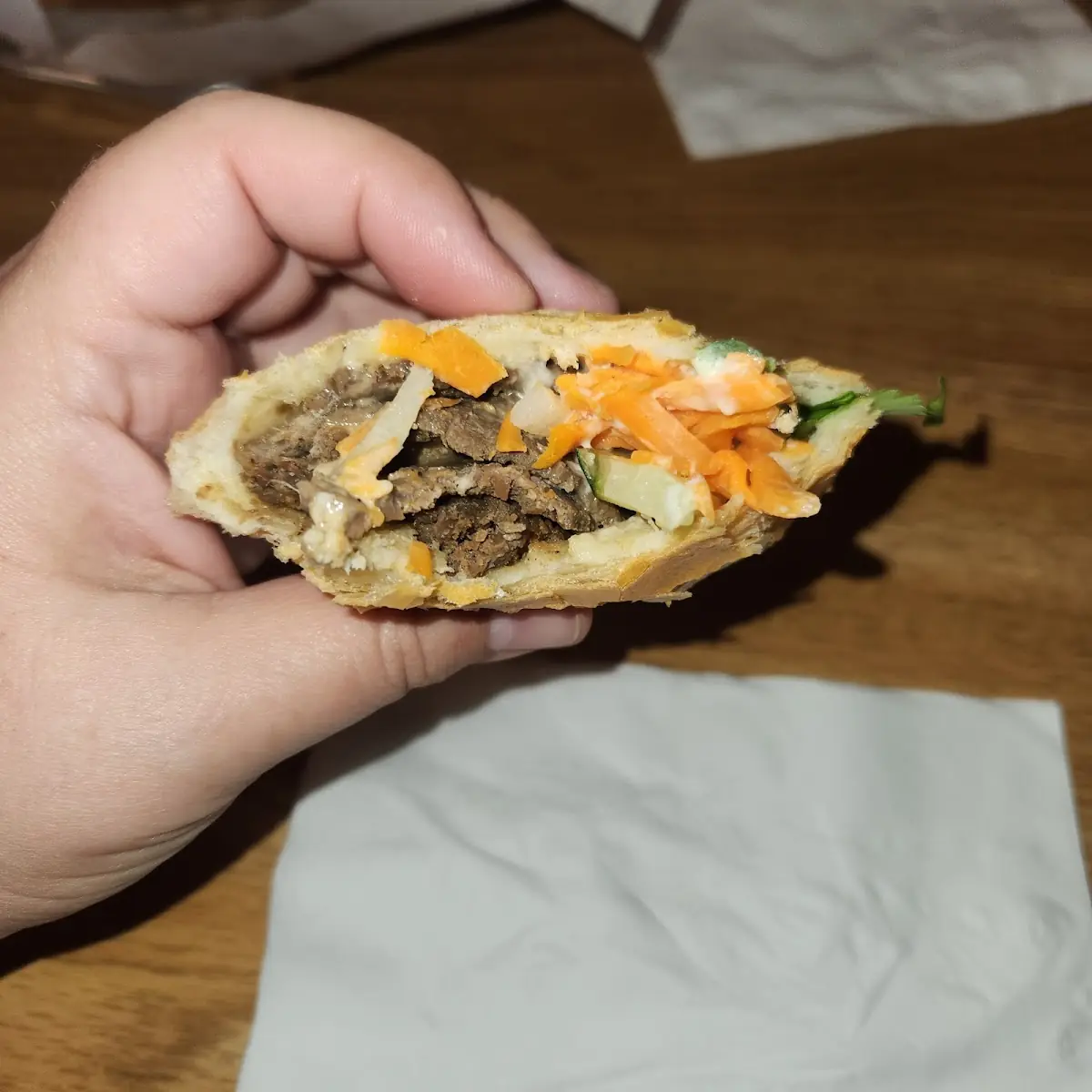 B7 Lemongrass Beef Bahn MI