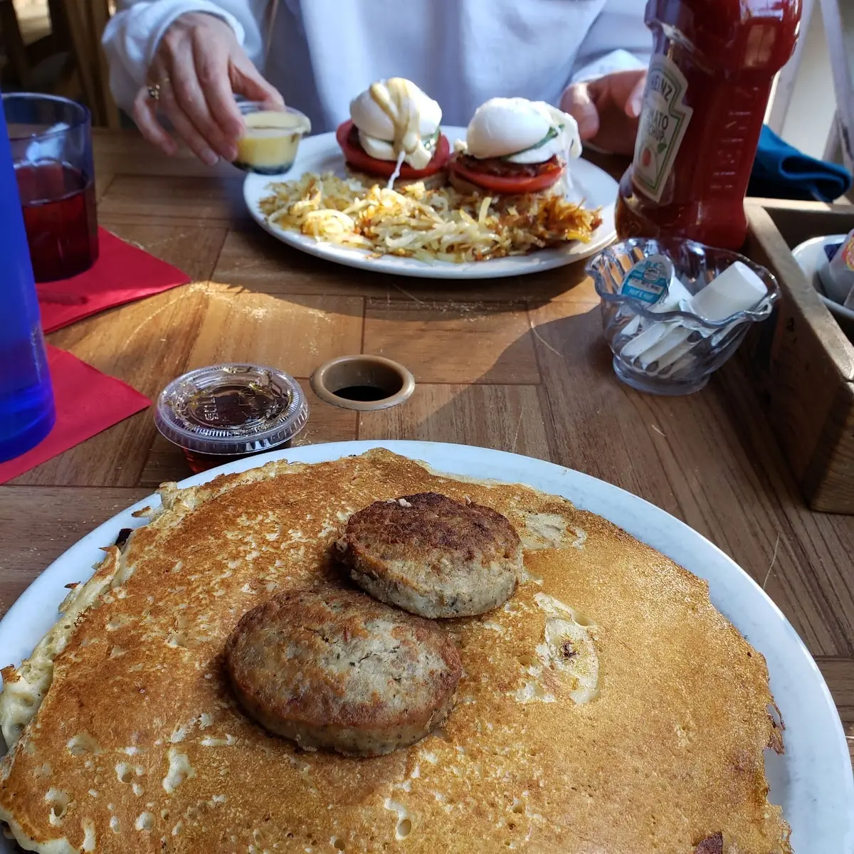 Banana Rum Pancakes