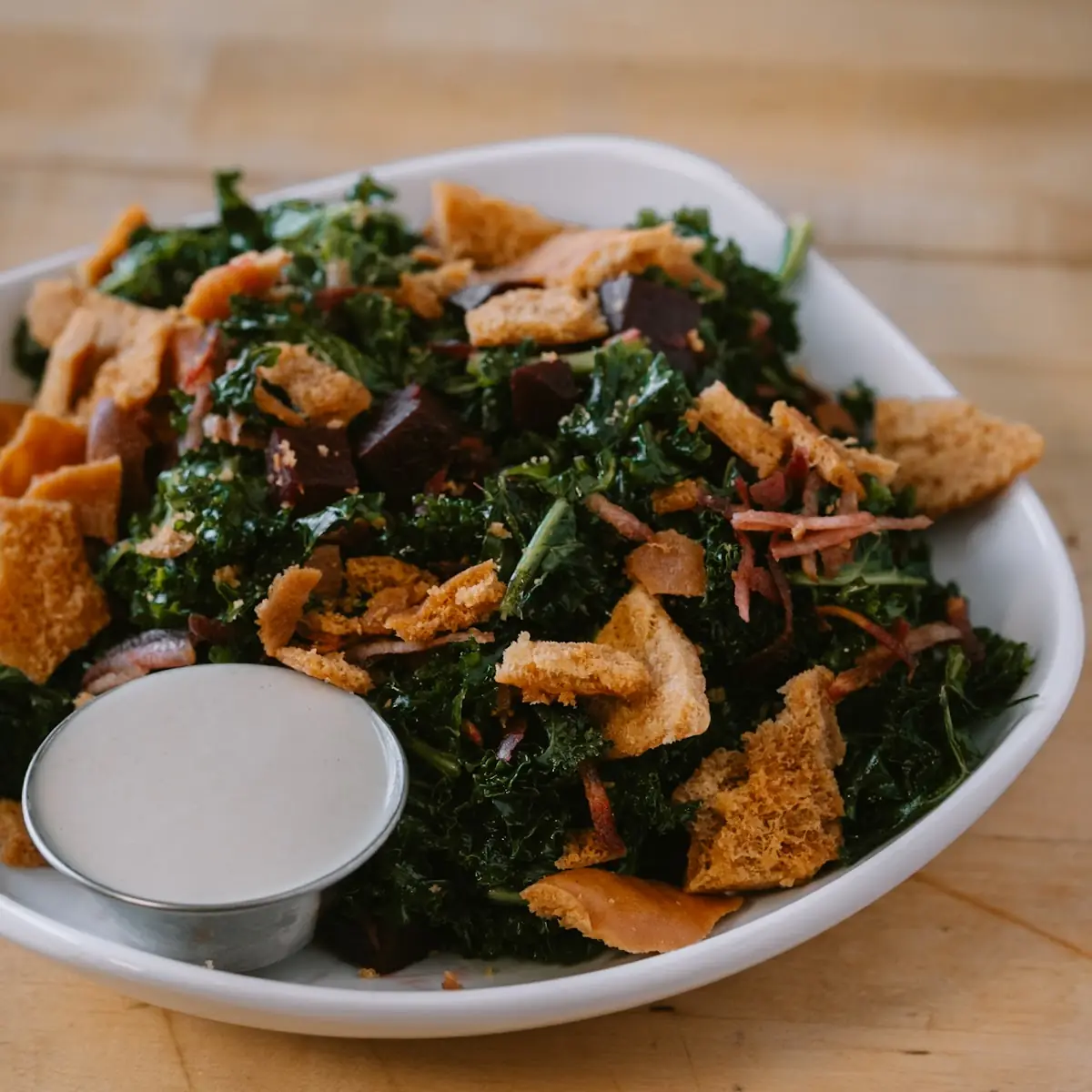 Beet Carrot Kale Salad