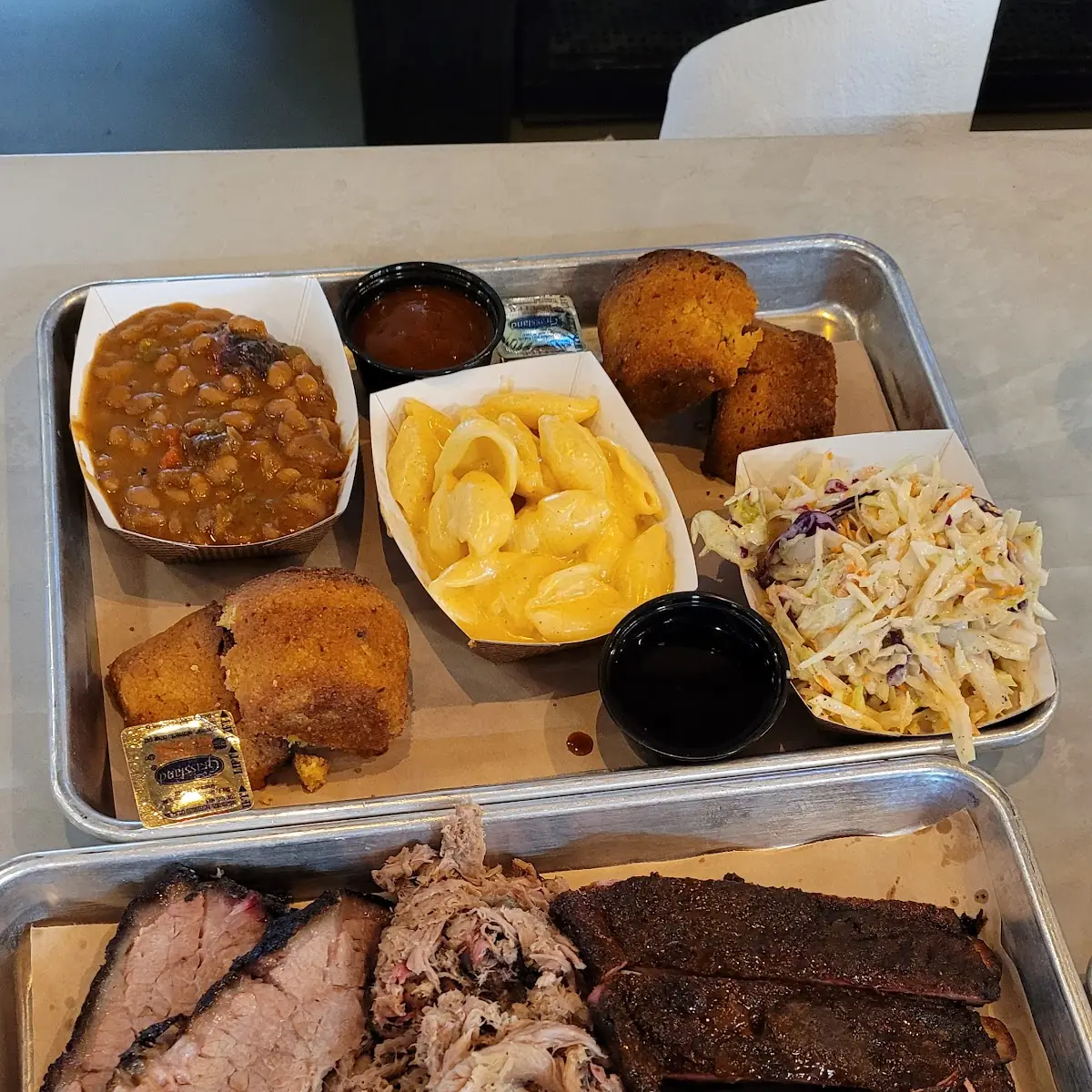 Chopped Brisket Sandwich