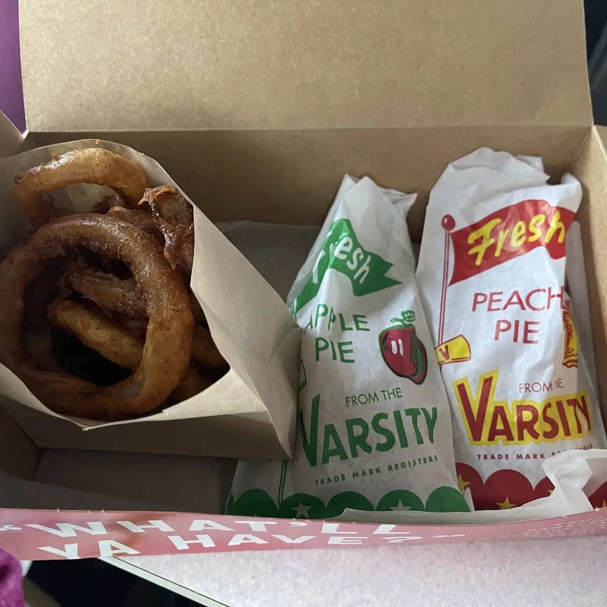 Fries or Onion Rings