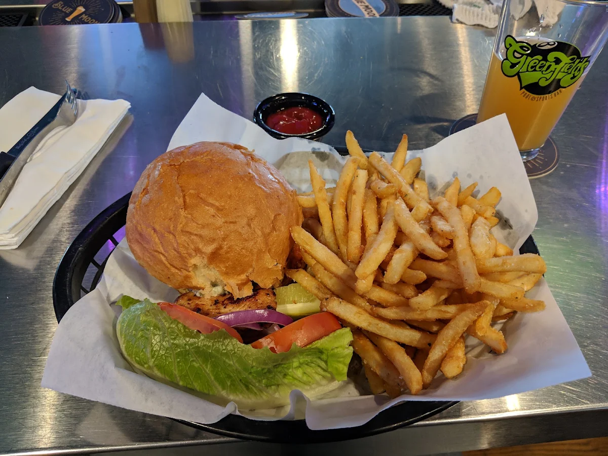 Buffalo Chicken Sandwich with Blue Cheese
