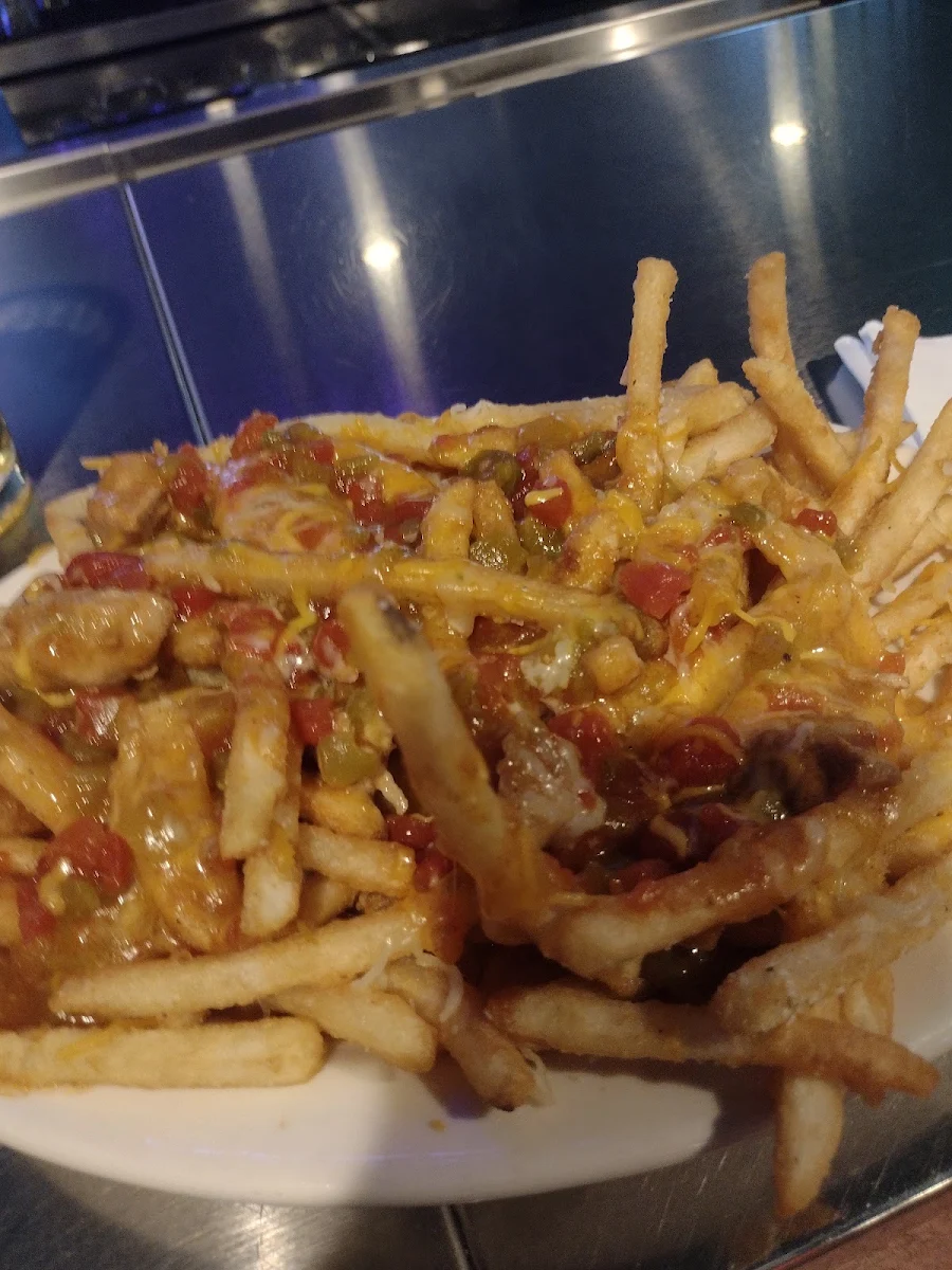 Green Chili Cheese Fries